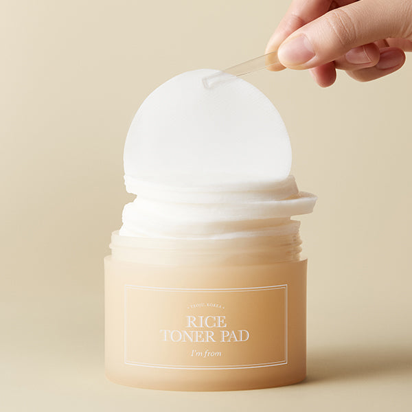[ImFrom] Rice Toner Pad 140ml 60ea Gotta Glow