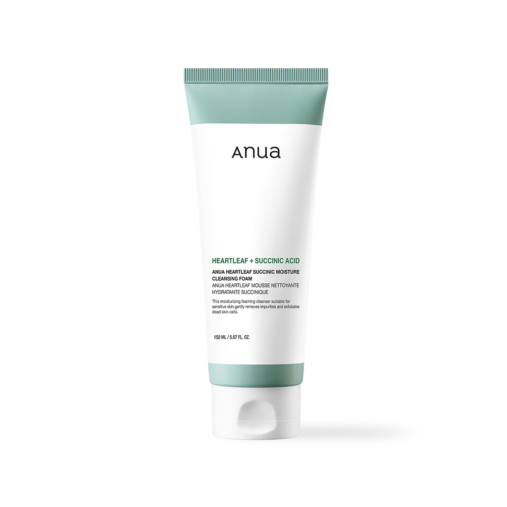 [Anua] HEARTLEAF SUCCINIC MOISTURE CLEANSING FOAM 150ml Gotta Glow