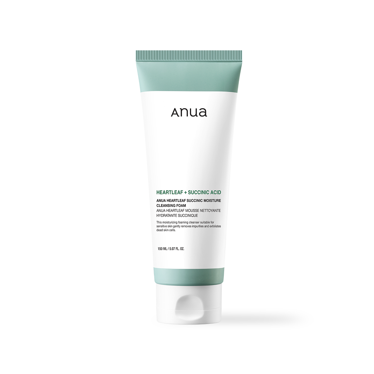 [Anua] HEARTLEAF SUCCINIC MOISTURE CLEANSING FOAM 150ml Gotta Glow