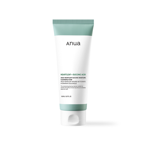 [Anua] HEARTLEAF SUCCINIC MOISTURE CLEANSING FOAM 150ml Gotta Glow