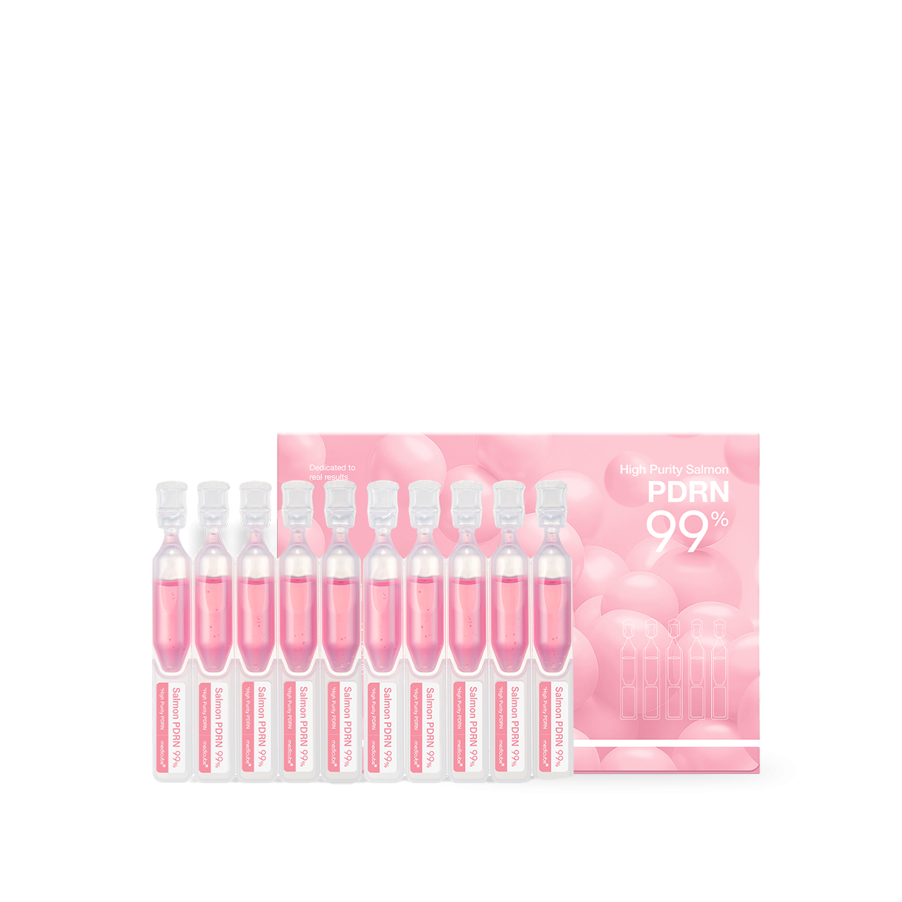 Medicube PDRN Pink One Day Serum Set 1.5ml x 10 Ampoules