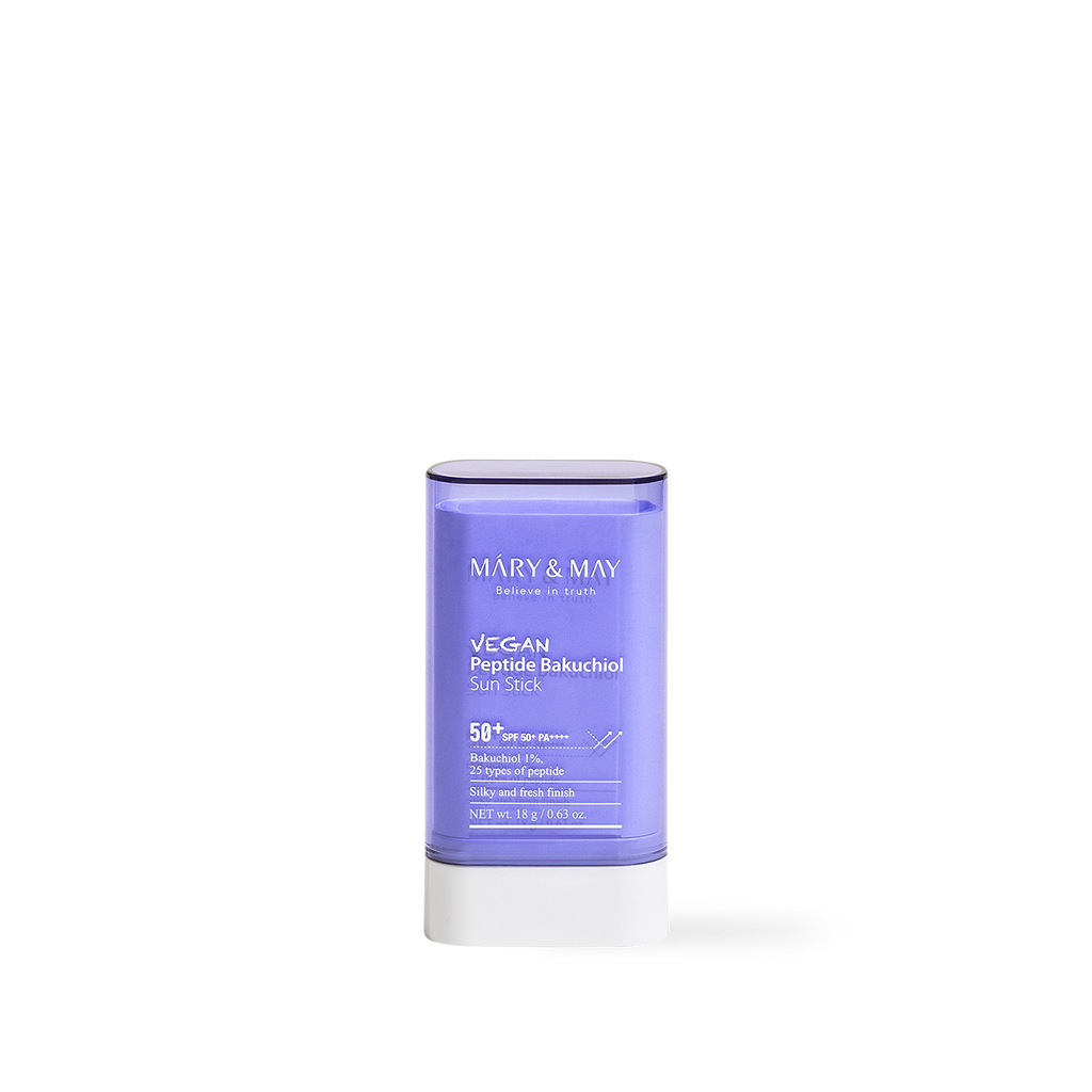Mary & May Vegan Peptide Bakuchiol Sun Stick SPF50+ PA++++ 18g