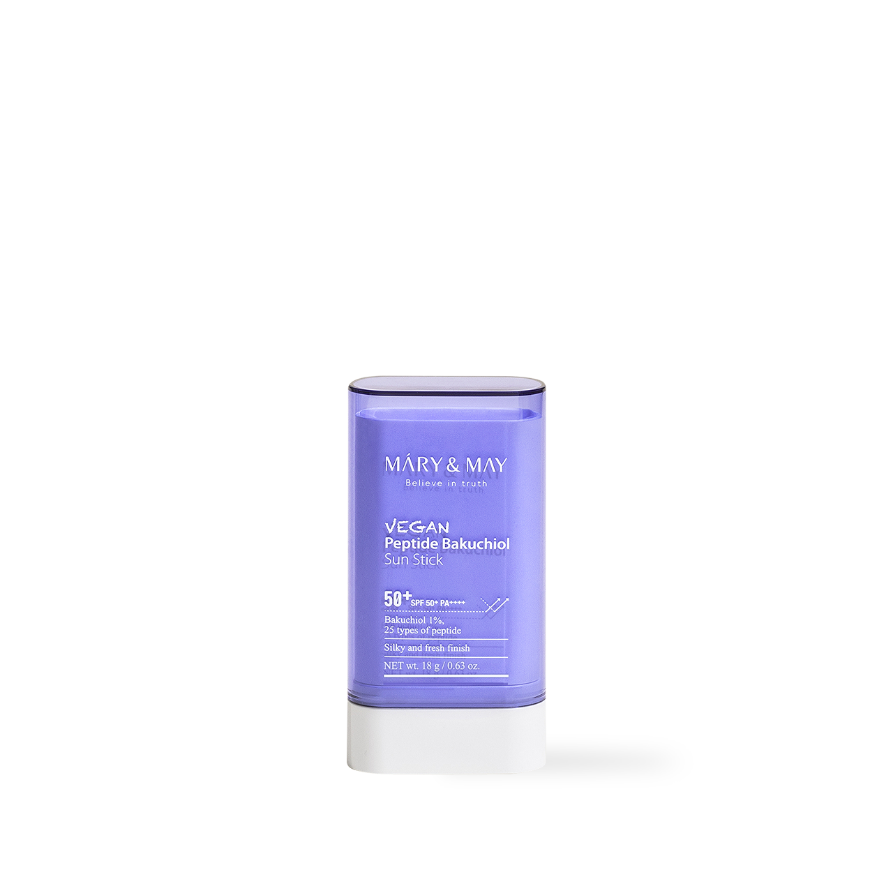 Mary & May Vegan Peptide Bakuchiol Sun Stick SPF50+ PA++++ 18g