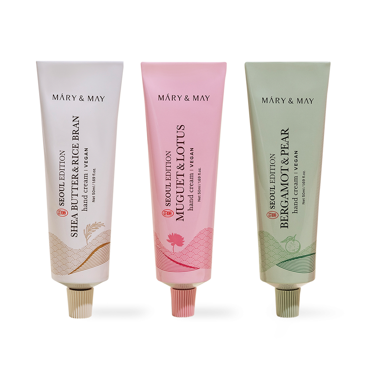 Mary & May Seoul Edition Hand Cream Trio Set (50ml x 3)