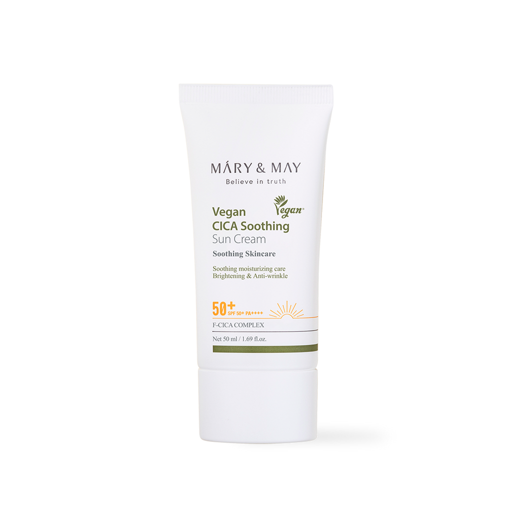Mary & May Cica Soothing Sun Cream SPF50+ PA++++ - 50ml