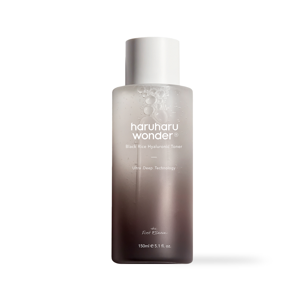 Haruharu Wonder Black Rice Hyaluronic Toner - Available in 30ml, 150ml, and 300ml Sizes
