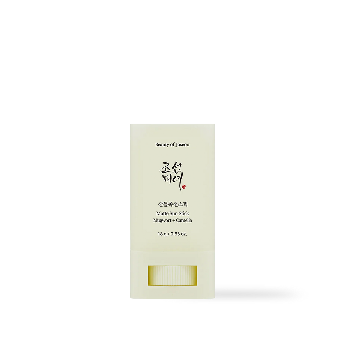 BeautyOfJoseon Matte Sun Stick : Mugwort + Camelia 18g