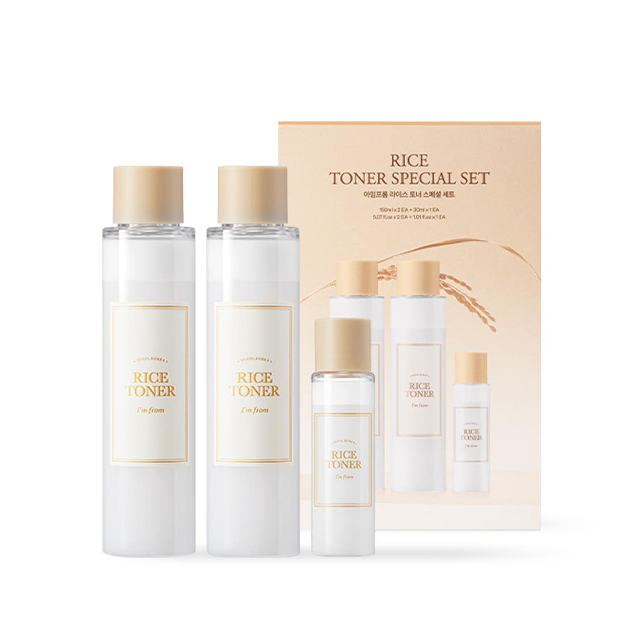 [ImFrom] Rice Toner Special Set (2EA) Gotta Glow