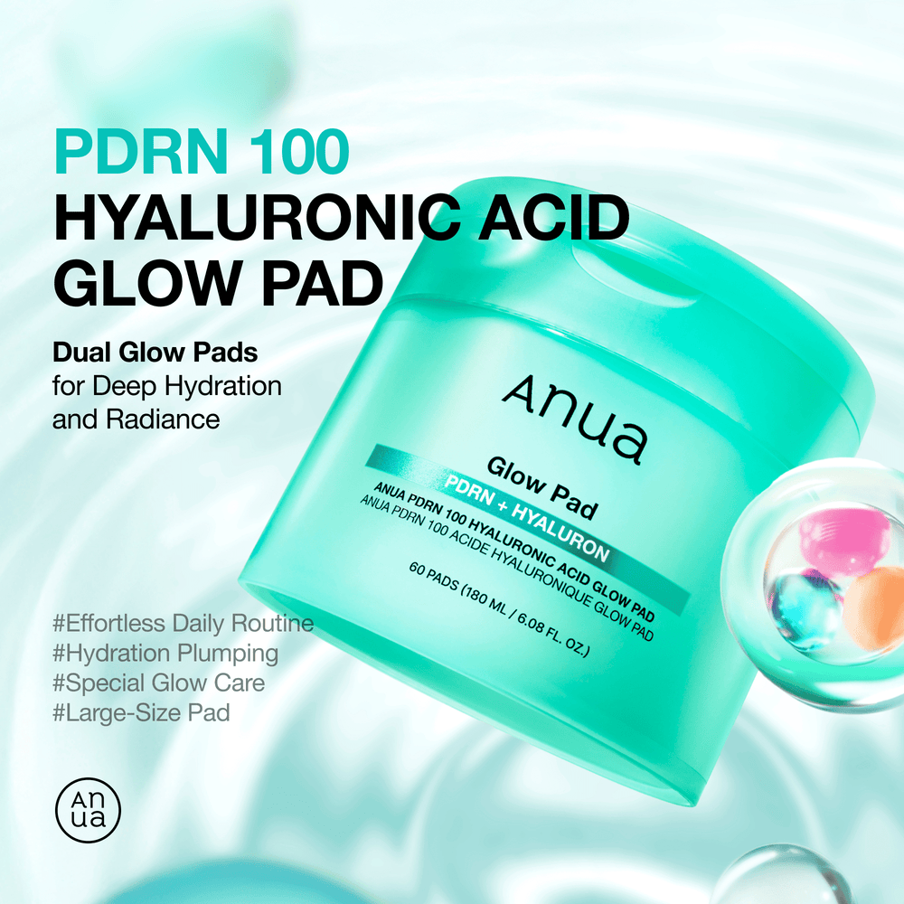 [anua] PDRN 100 Hyaluronic Acid Glow Pad 180ml 60ea Gotta Glow