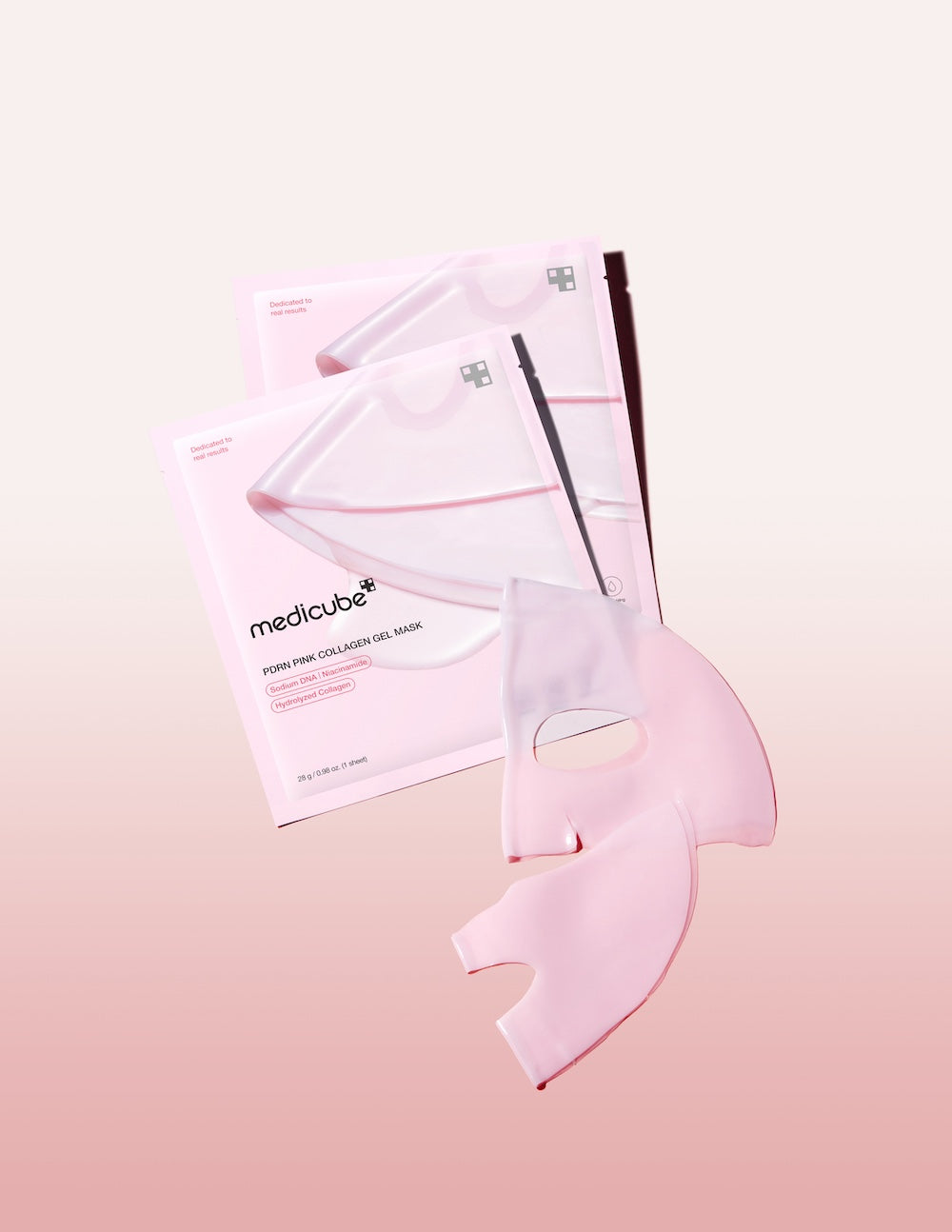 [Medicube] PDRN Pink Collagen Gel Mask 4EA Gotta Glow