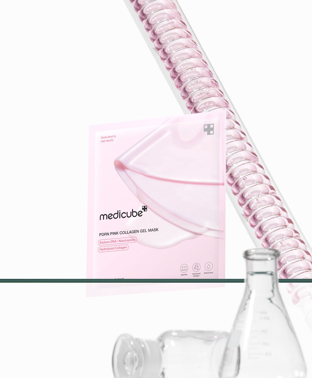 [Medicube] PDRN Pink Collagen Gel Mask 4EA Gotta Glow