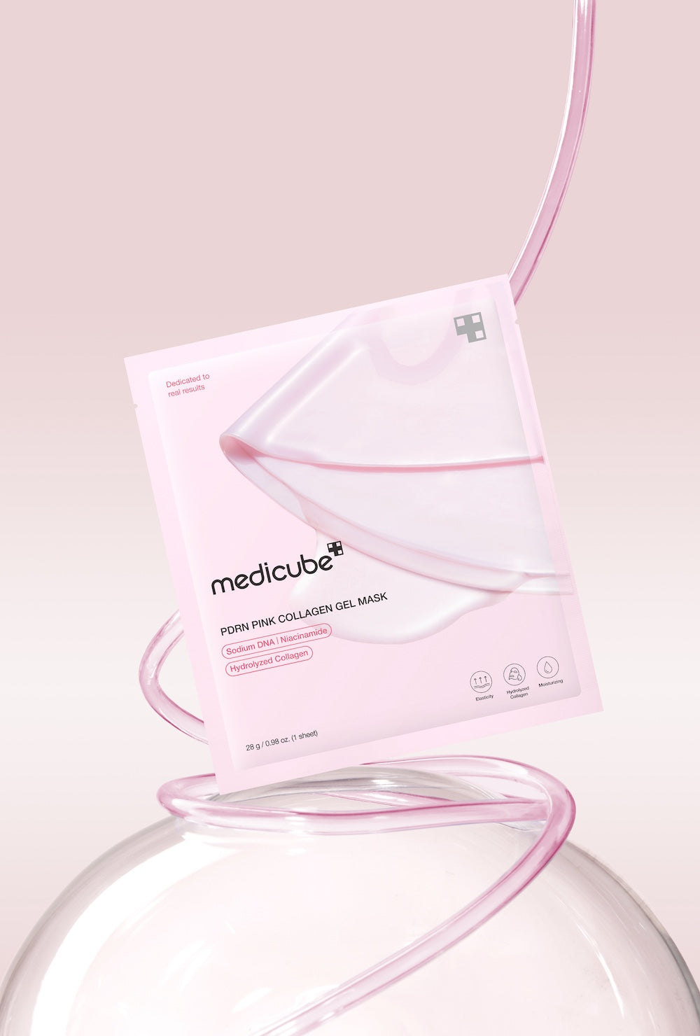 [Medicube] PDRN Pink Collagen Gel Mask 4EA Gotta Glow