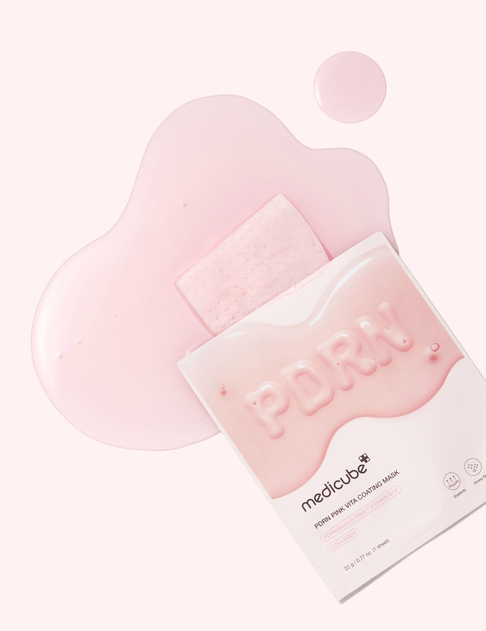Medicube PDRN Pink Vita Coating Mask 1 Piece