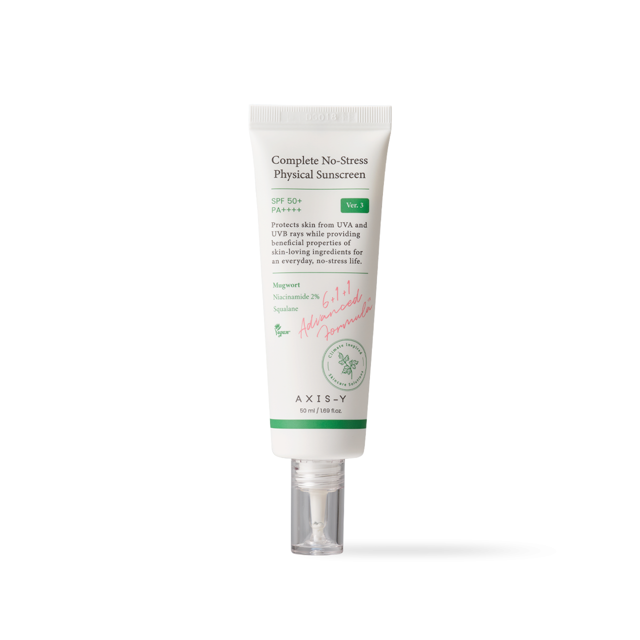 AXIS-Y Complete No-Stress Physical Sunscreen 50ml