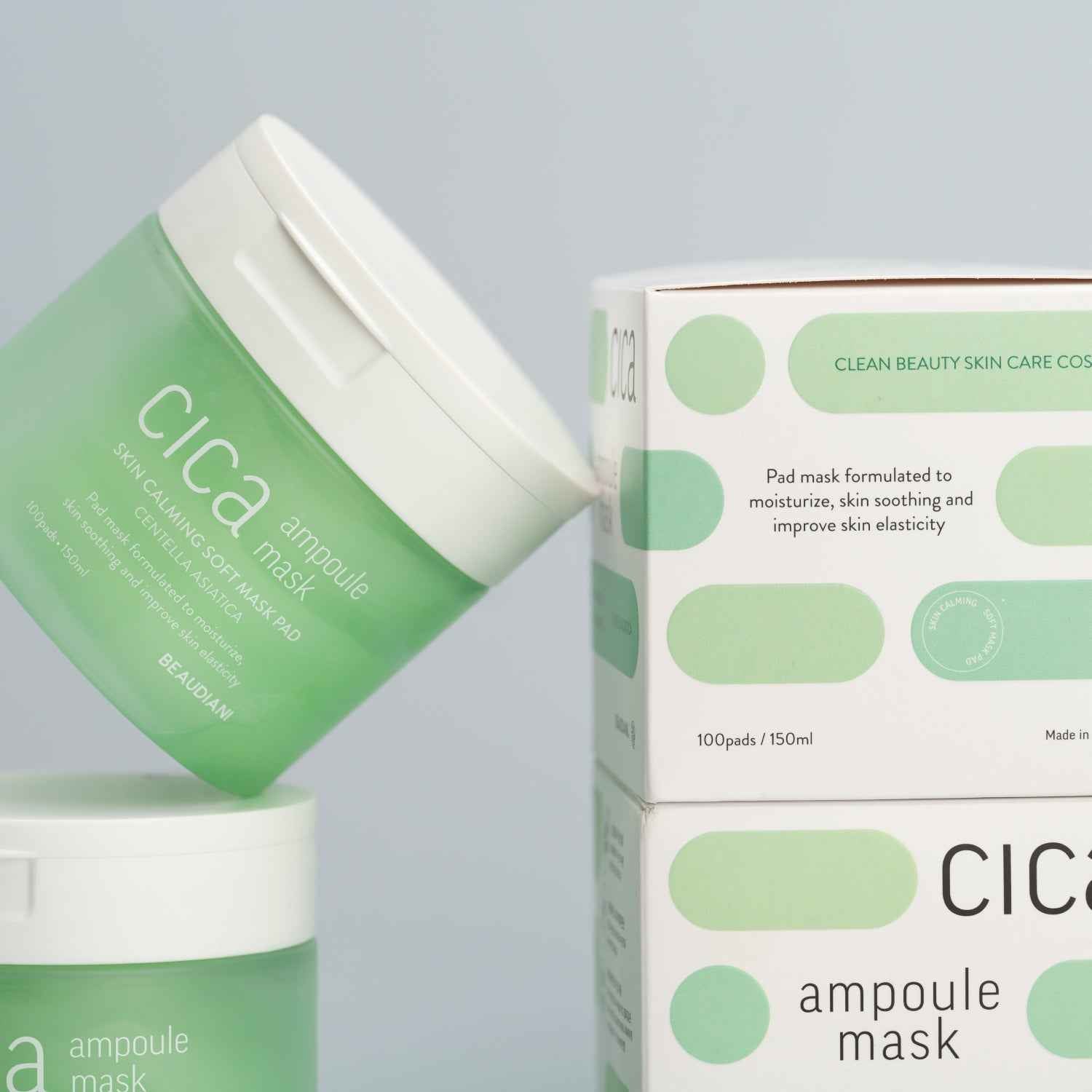 Beaudiani Cica Ampoule Mask 100 Sheets