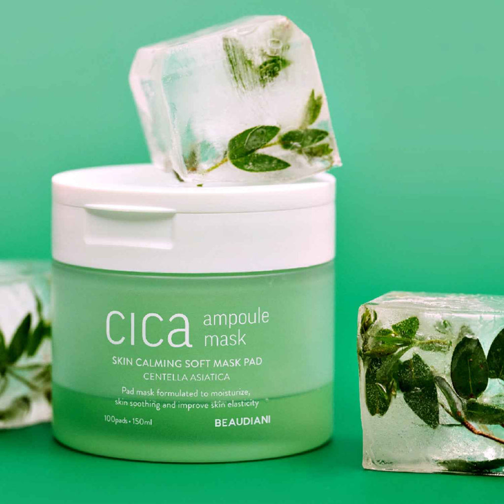 Beaudiani Cica Ampoule Mask 100 Sheets