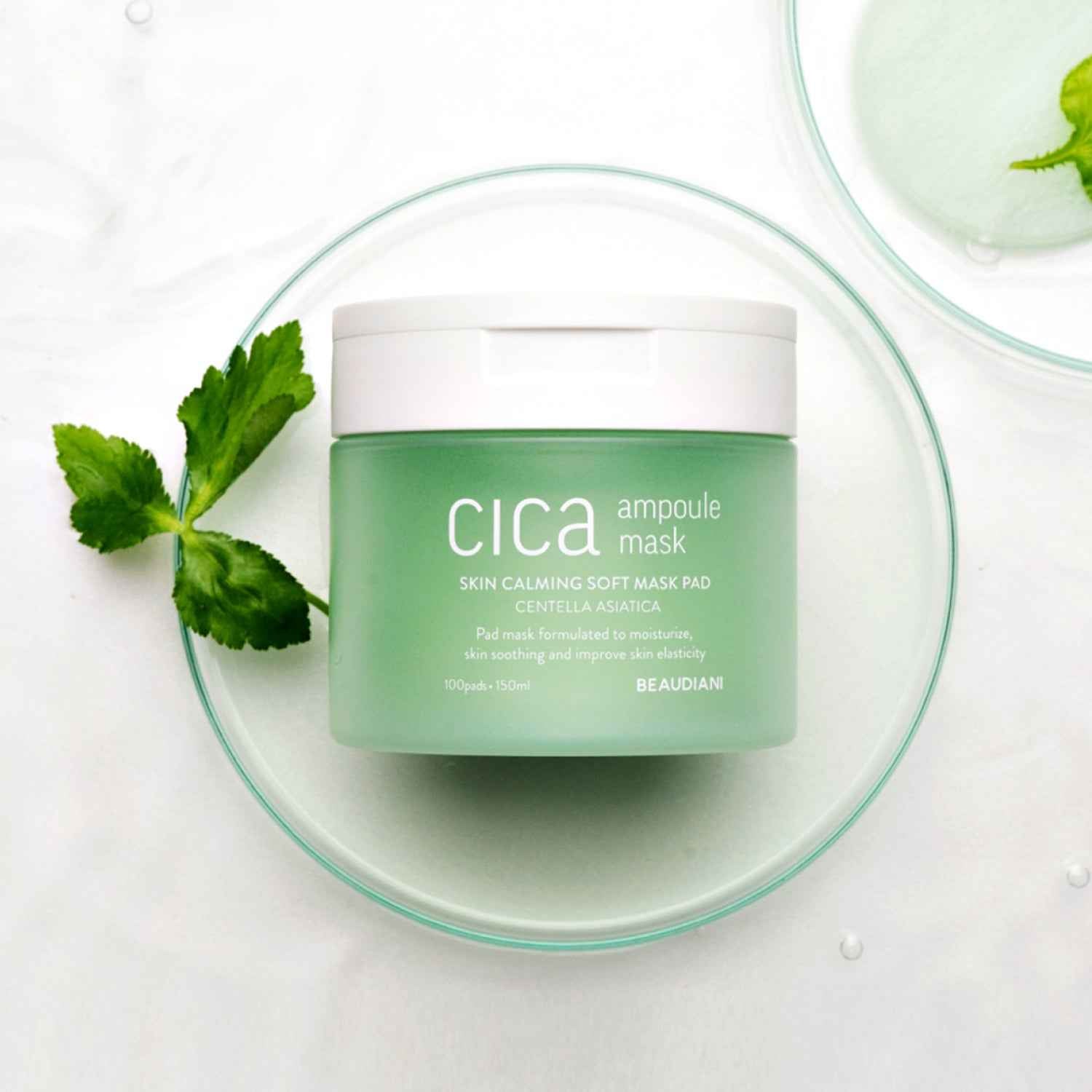 Beaudiani Cica Ampoule Mask 100 Sheets