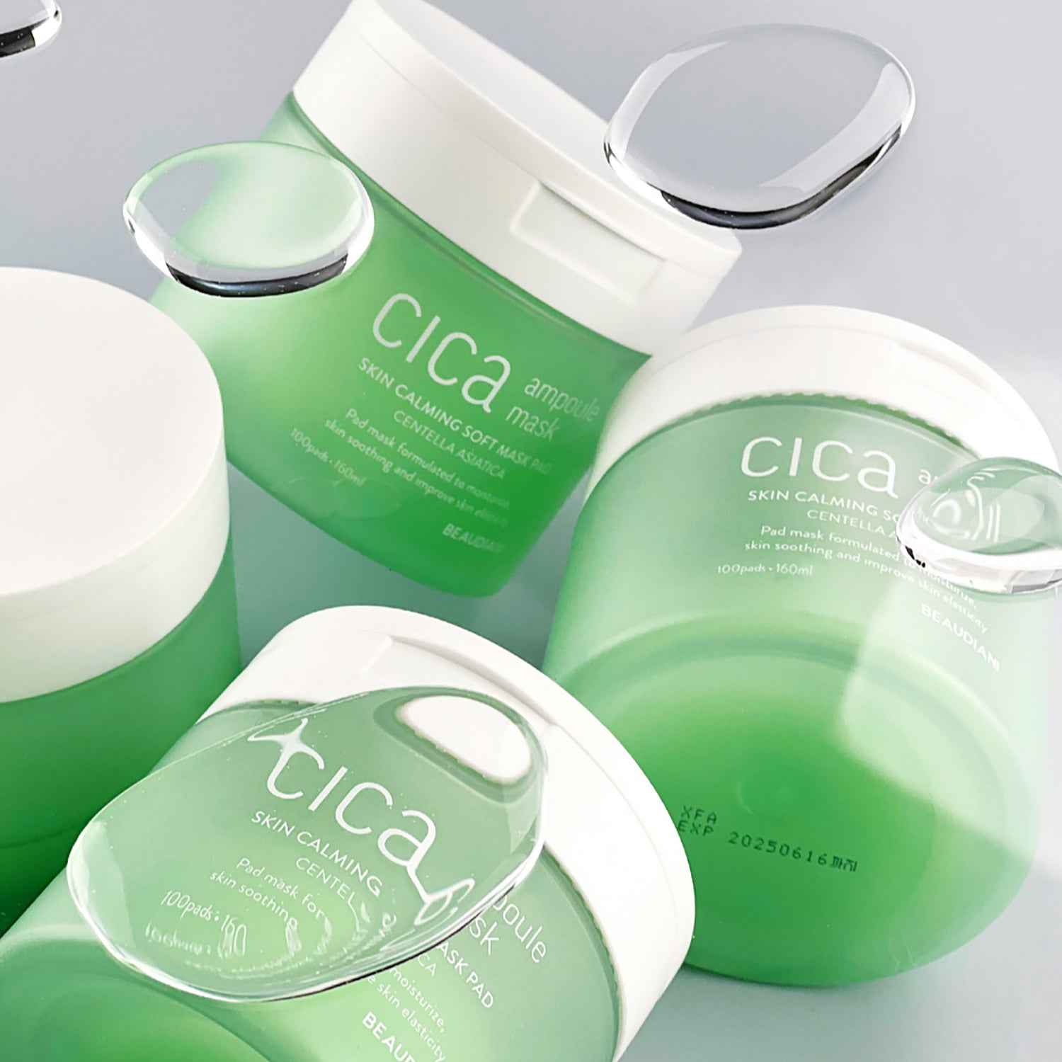 Beaudiani Cica Ampoule Mask 100 Sheets