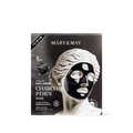 Mary & May Vegan Collagen Charcoal PDRN Hydrogel Mask (30g x 4 Sheets)