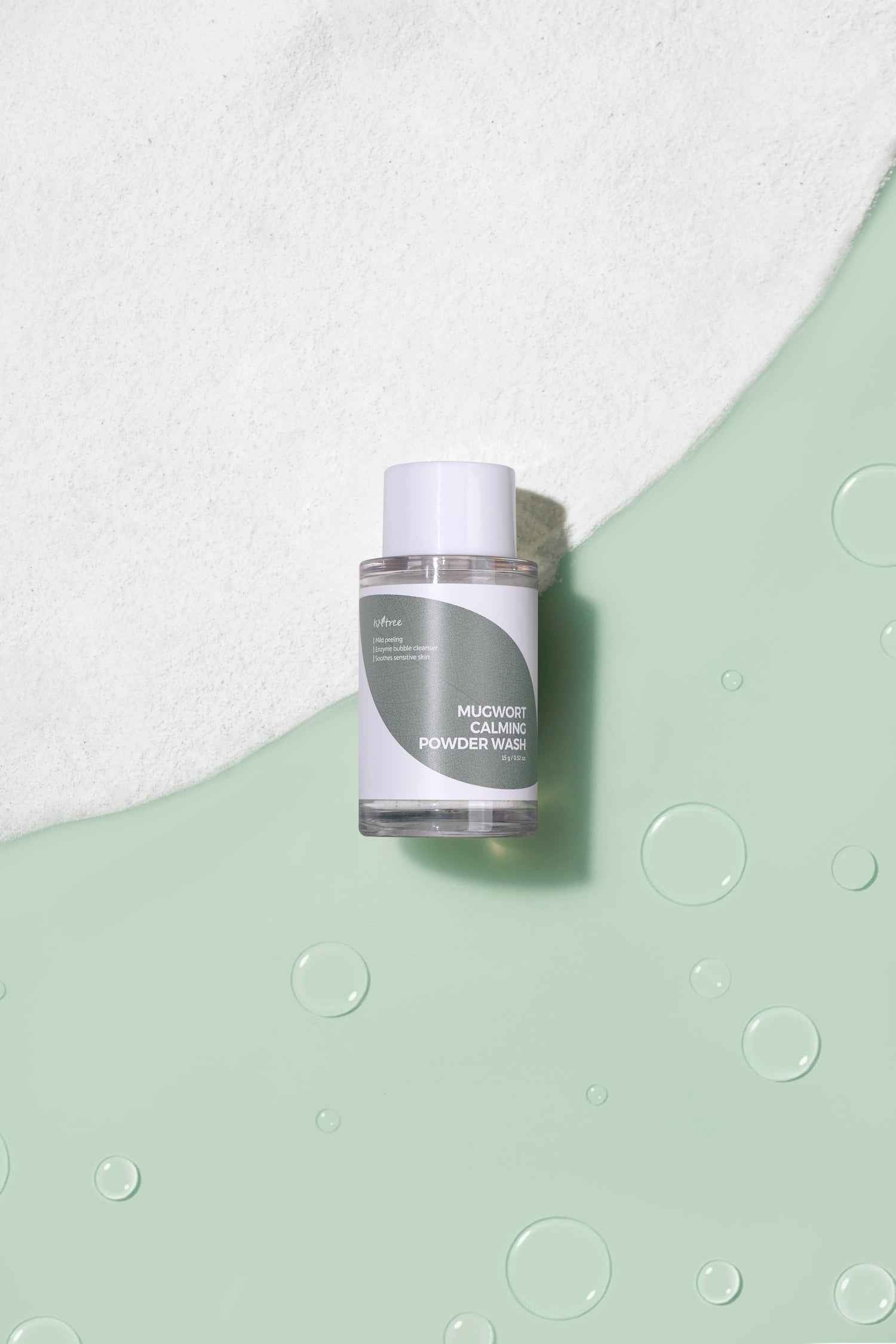 Isntree Mugwort Calming Powder Wash 15g