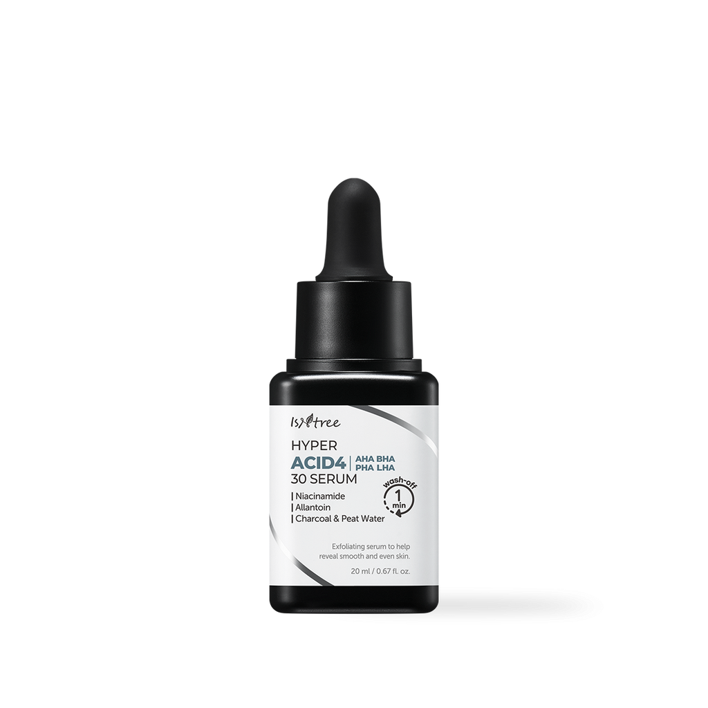 Isntree Hyper Acid4 AHA BHA PHA LHA 30% Exfoliating Serum 20ml