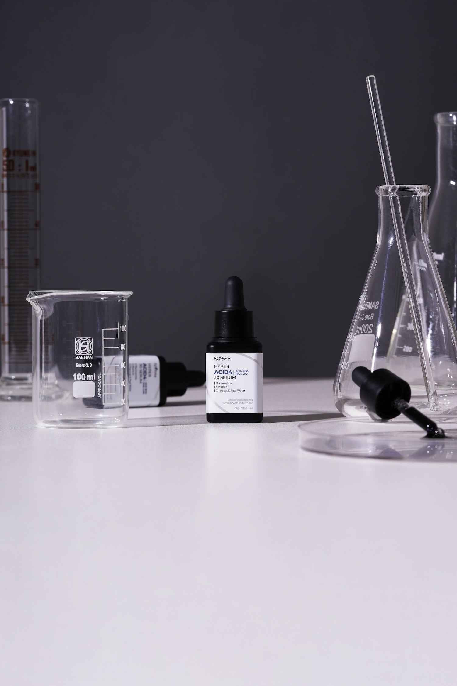 Isntree Hyper Acid4 AHA BHA PHA LHA 30% Exfoliating Serum 20ml