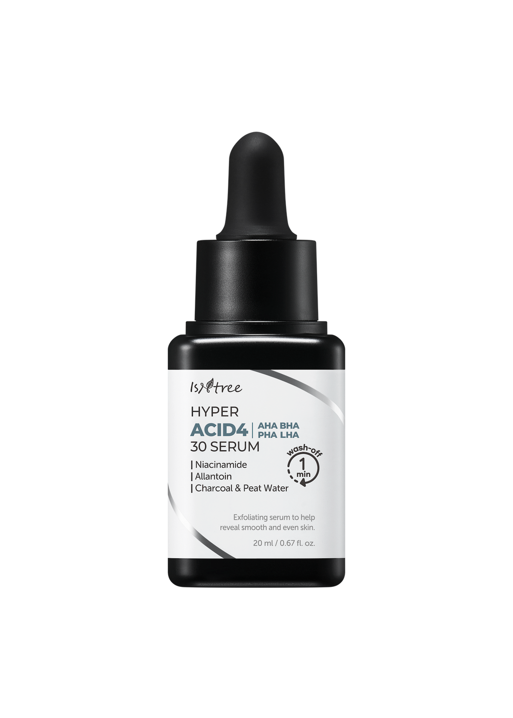 Isntree Hyper Acid4 AHA BHA PHA LHA 30% Exfoliating Serum 20ml