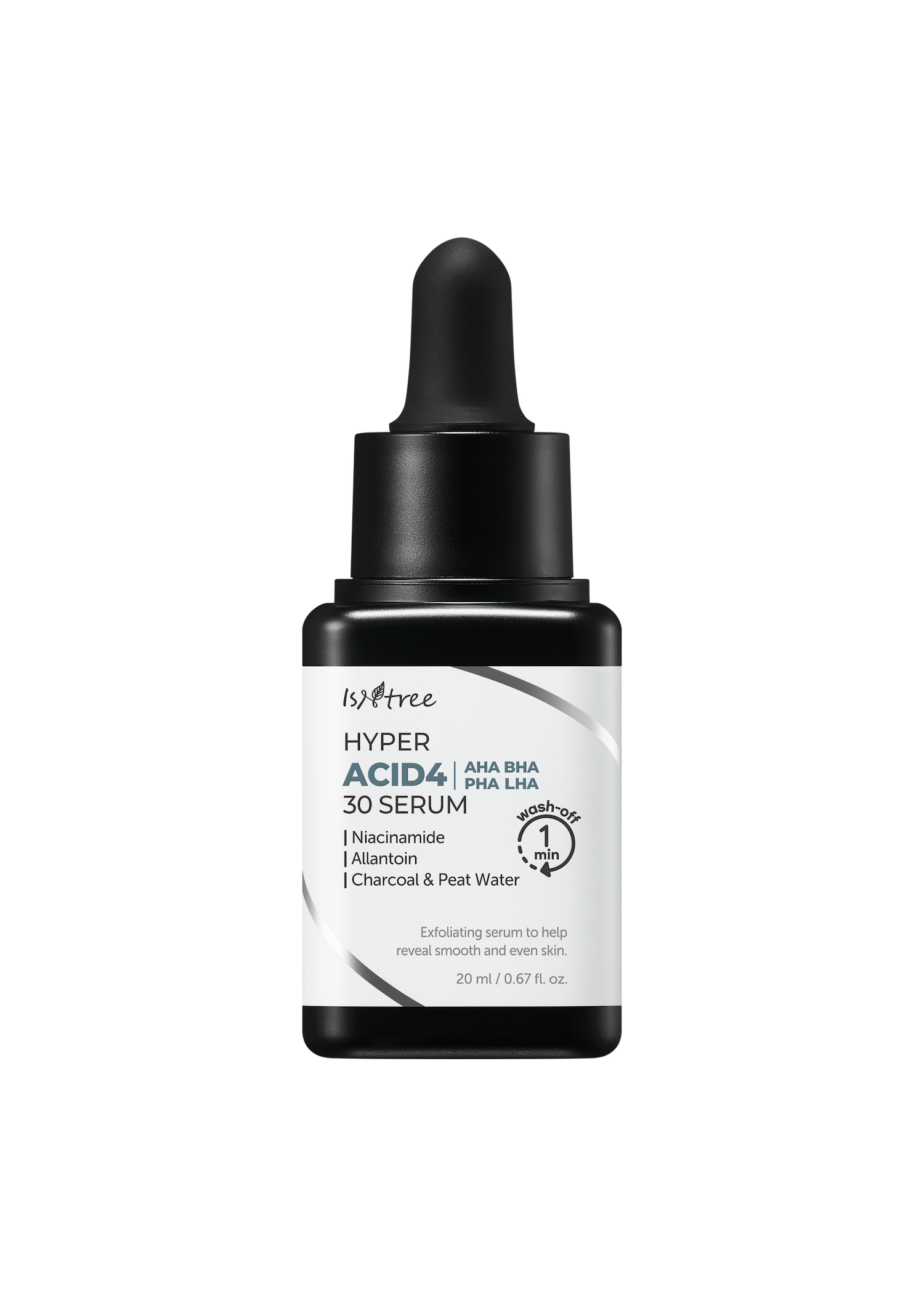 Isntree Hyper Acid4 AHA BHA PHA LHA 30% Exfoliating Serum 20ml