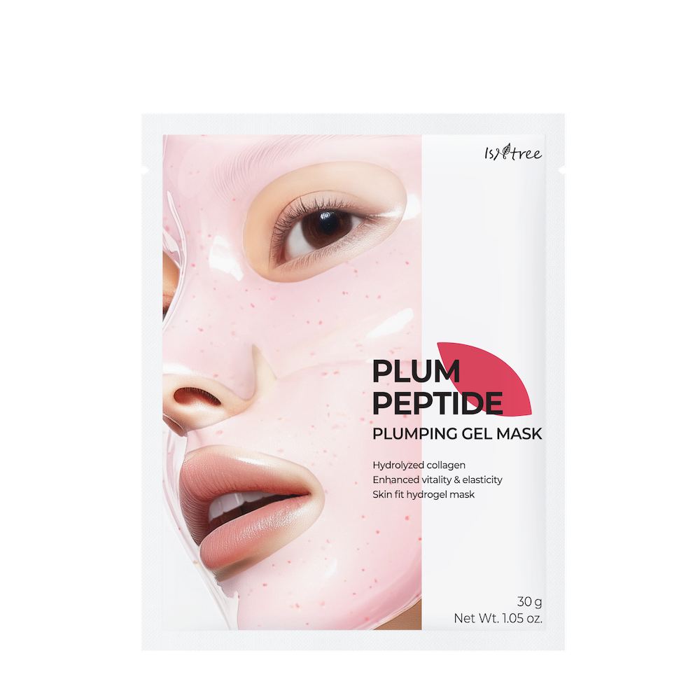 Isntree Plum Peptide Plumping Gel Mask 30g Pack of 4