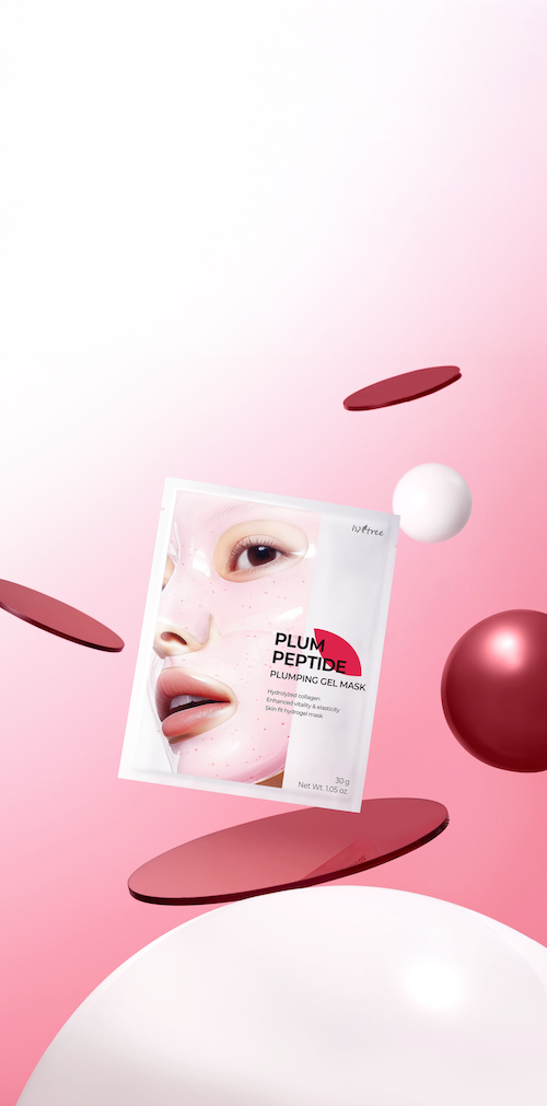 Isntree Plum Peptide Plumping Gel Mask 30g Pack of 4