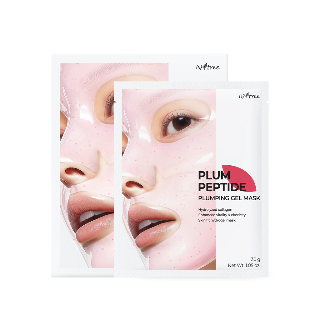 Isntree Plum Peptide Plumping Gel Mask 30g Pack of 4