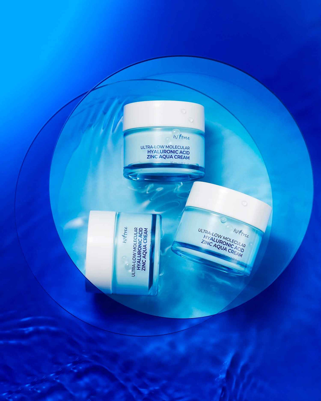 Isntree Ultra-Low Molecular Weight Hyaluronic Acid Zinc Aqua Cream 80ml