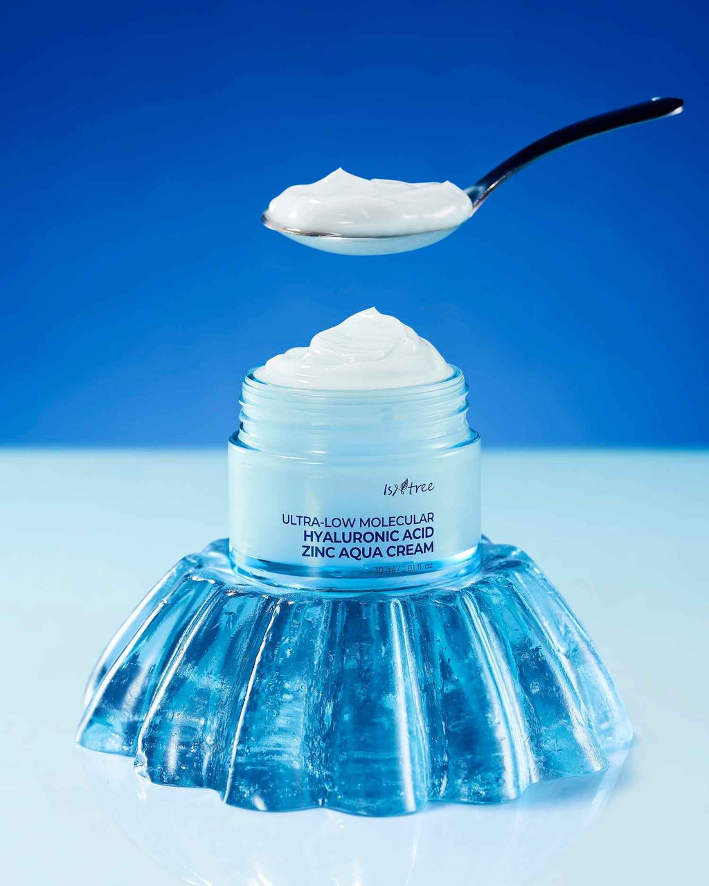 Isntree Ultra-Low Molecular Weight Hyaluronic Acid Zinc Aqua Cream 80ml