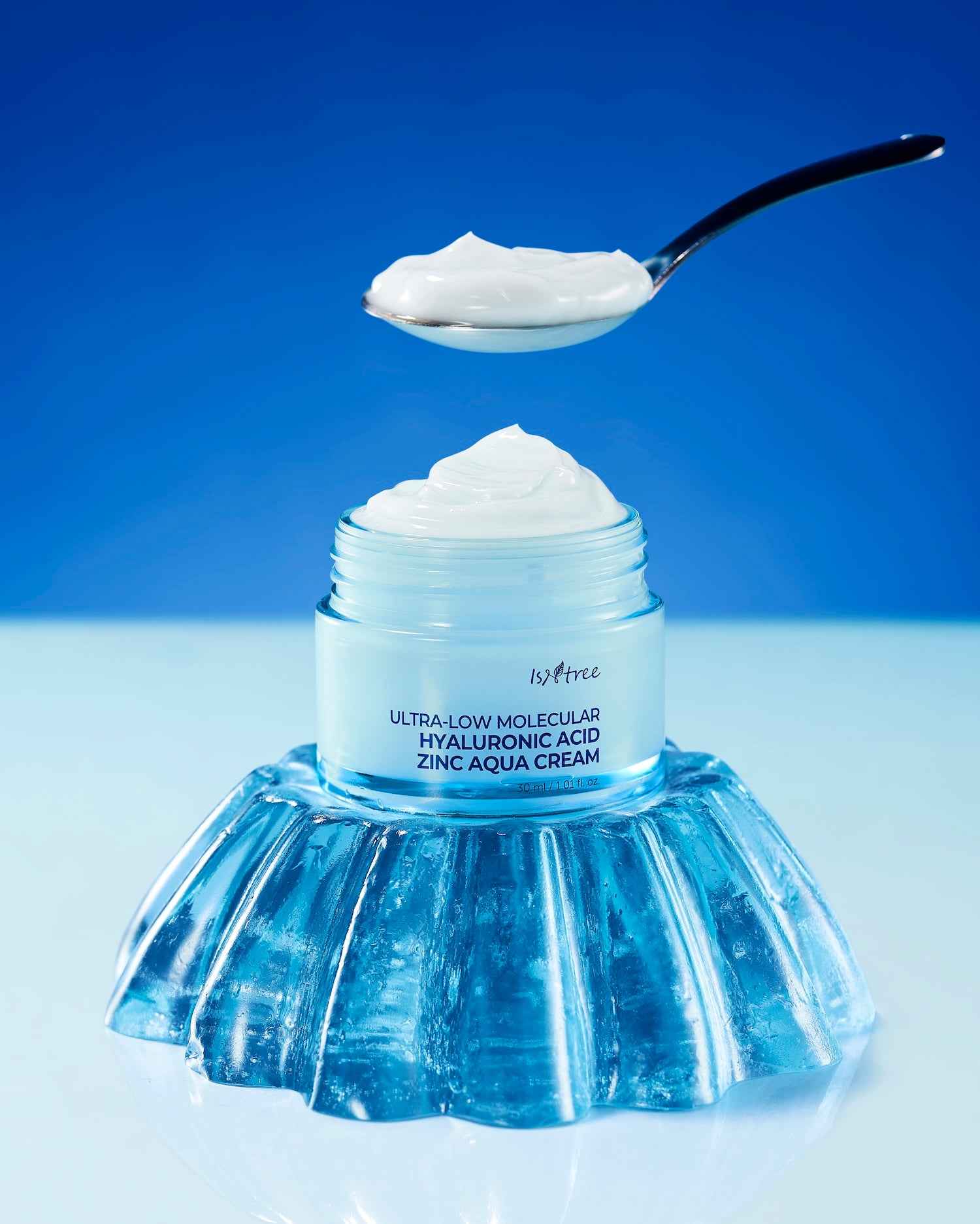 Isntree Ultra-Low Molecular Weight Hyaluronic Acid Zinc Aqua Cream 80ml