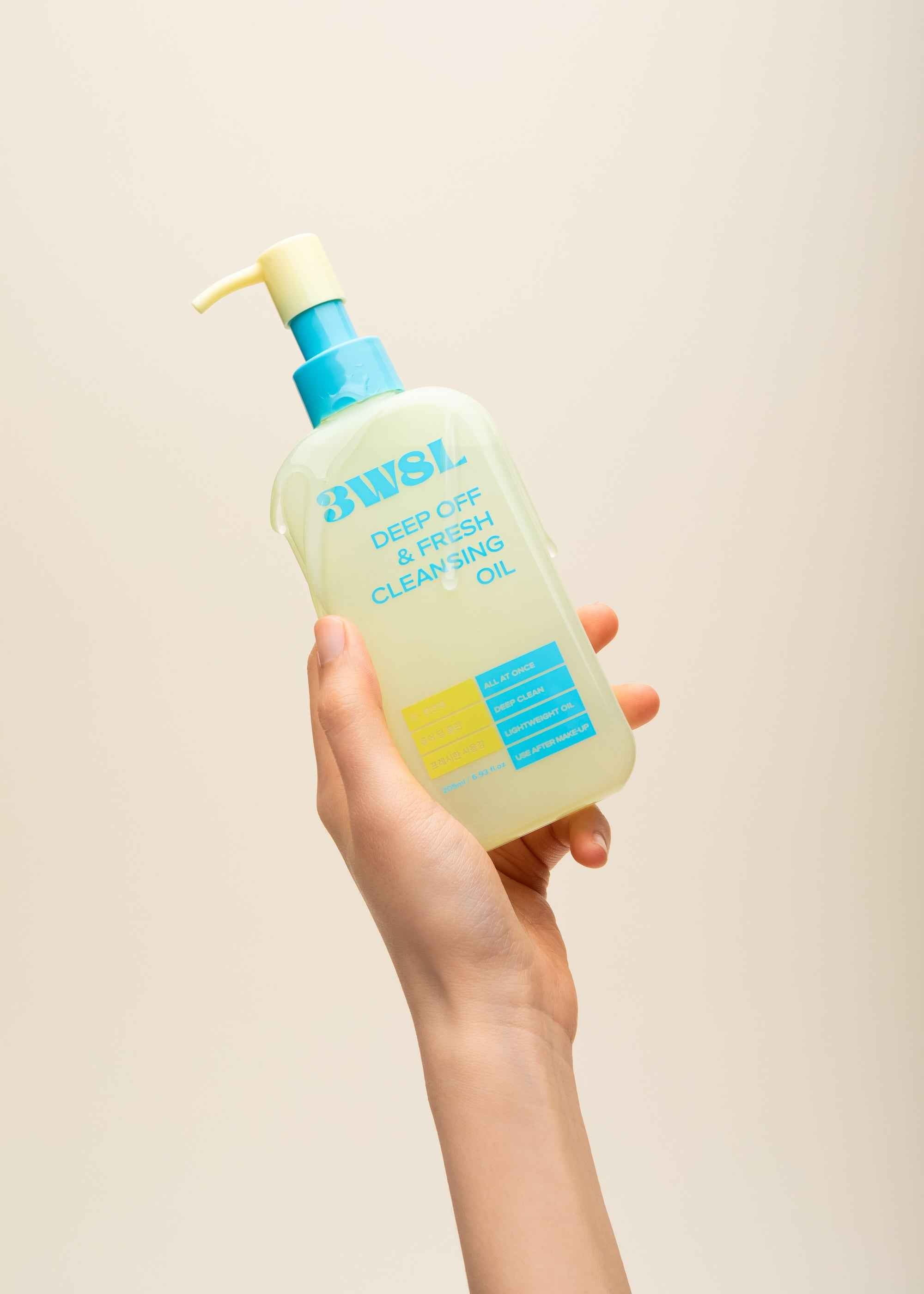 3W8L Deep Off & Fresh Cleansing Oil 205ml