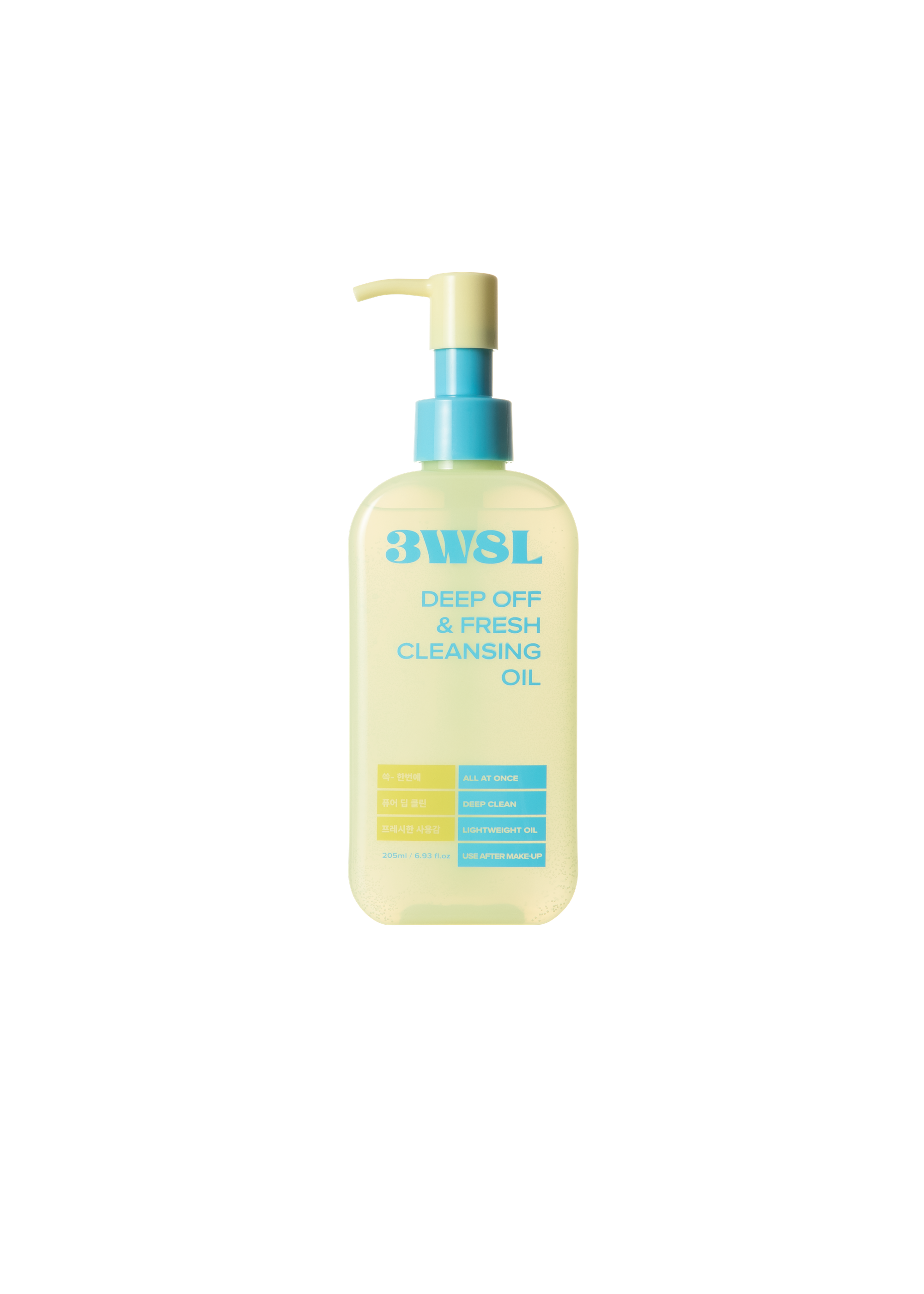 3W8L Deep Off & Fresh Cleansing Oil 205ml