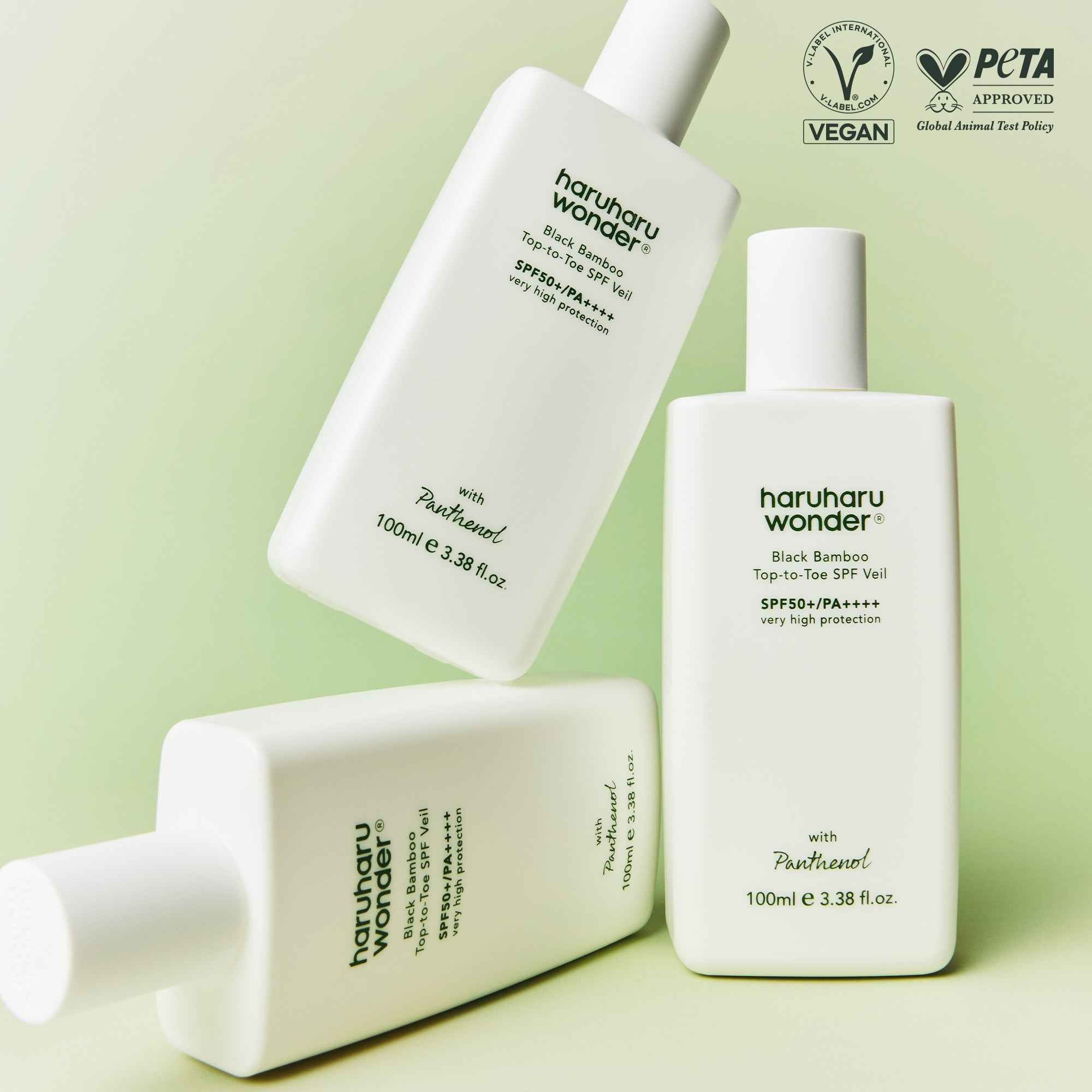 Haruharu Wonder Black Bamboo Full Body SPF Veil 100ml