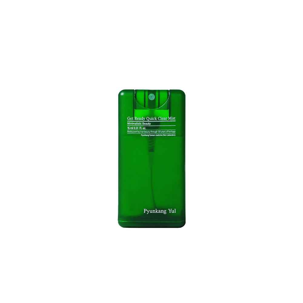 Pyunkang Yul Get Ready Quick Clear Mist 15ml – Intensive Soothing Spray for Reactive and Acne-Prone Skin with Patented ACC™ Herbal Complex