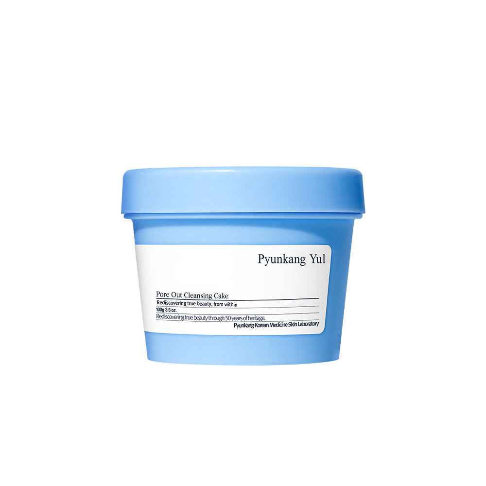 Pyunkang Yul Pore Out Cleansing Cake 100g - Deep Pore Cleanser with Mung Bean Extract, Rice Powder, Ceramide, Centella Asiatica