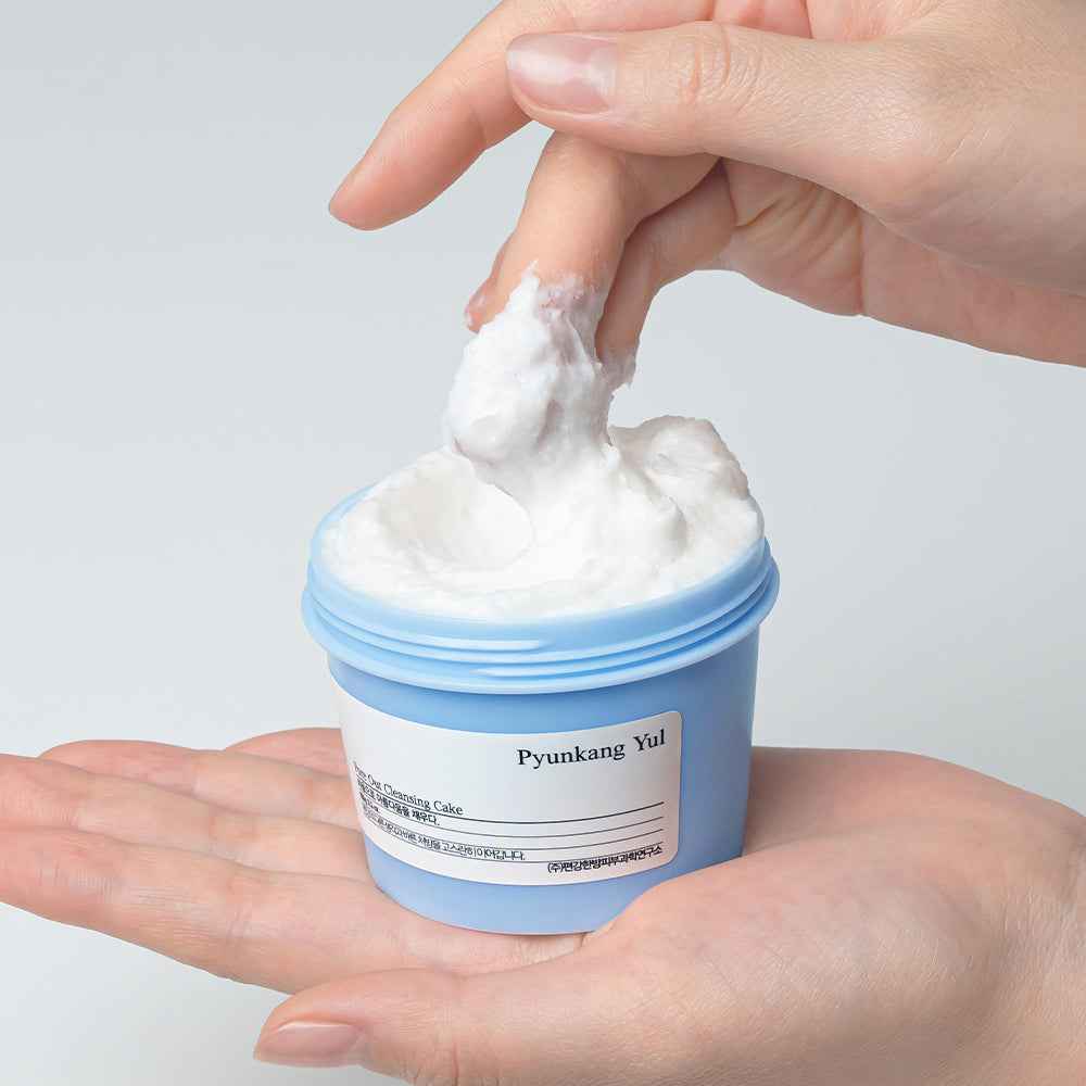 Pyunkang Yul Pore Out Cleansing Cake 100g - Deep Pore Cleanser with Mung Bean Extract, Rice Powder, Ceramide, Centella Asiatica