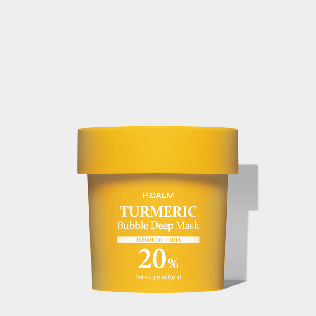 P.CALM Turmeric Bubble Deep Cleansing Mask 90g