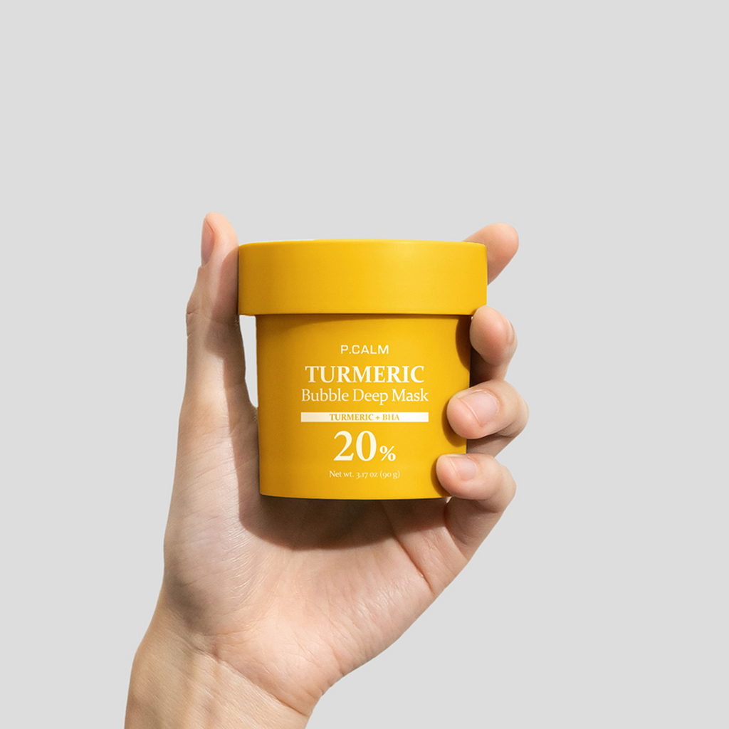 P.CALM Turmeric Bubble Deep Cleansing Mask 90g
