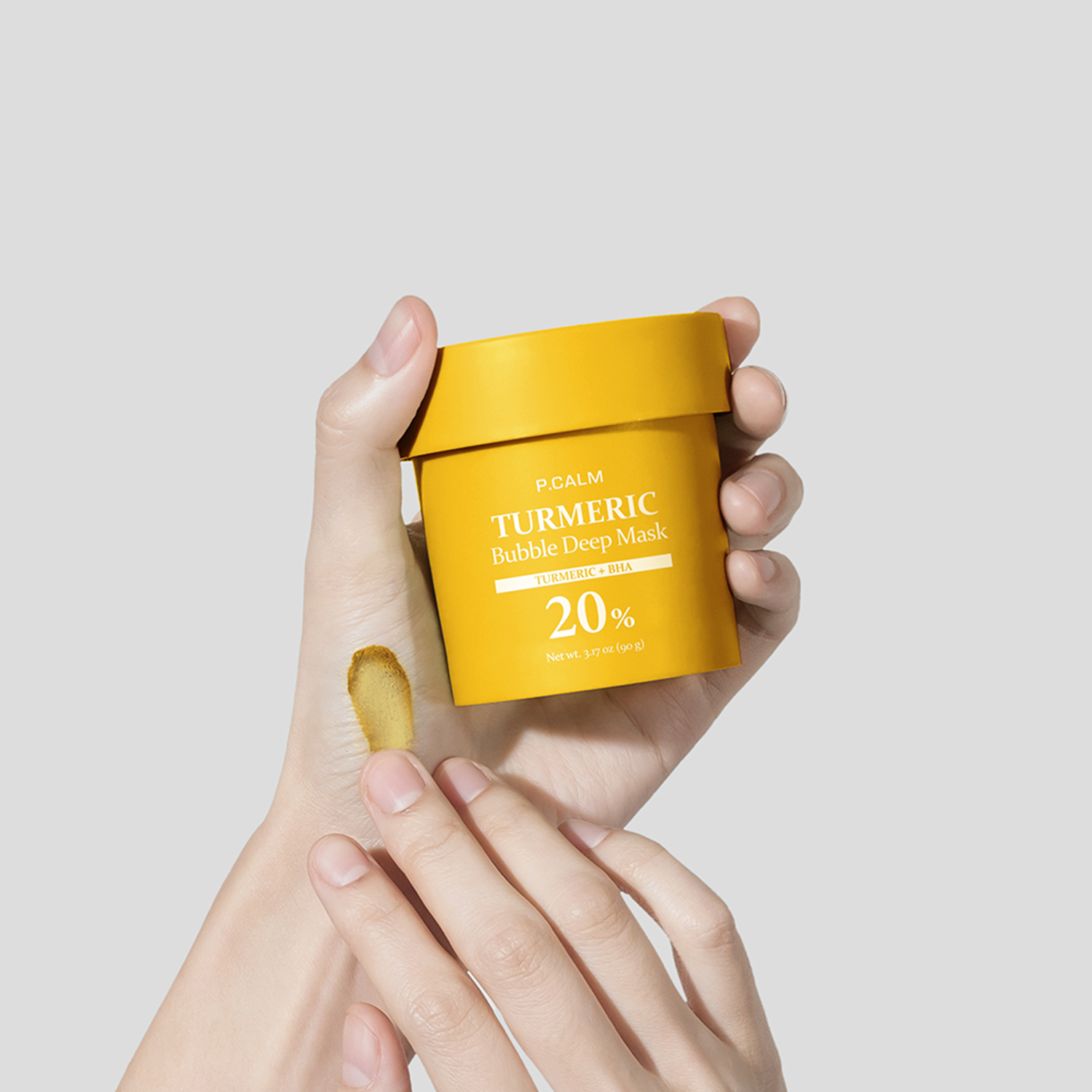 P.CALM Turmeric Bubble Deep Cleansing Mask 90g