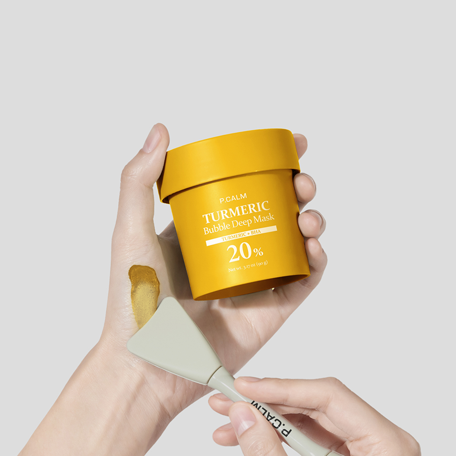 P.CALM Turmeric Bubble Deep Cleansing Mask 90g