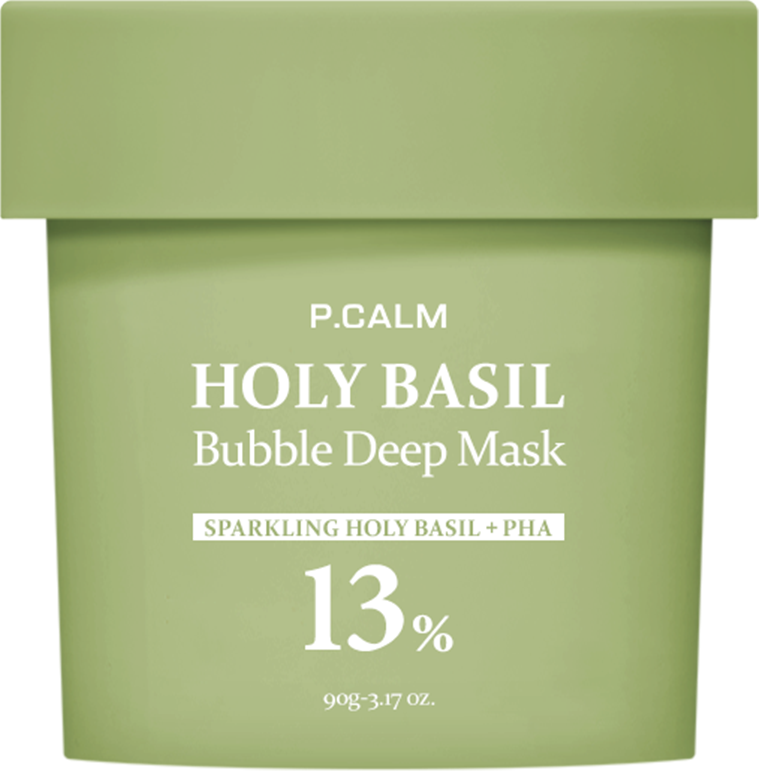 P.CALM Holy Basil Bubble Deep Cleansing Mask 90g
