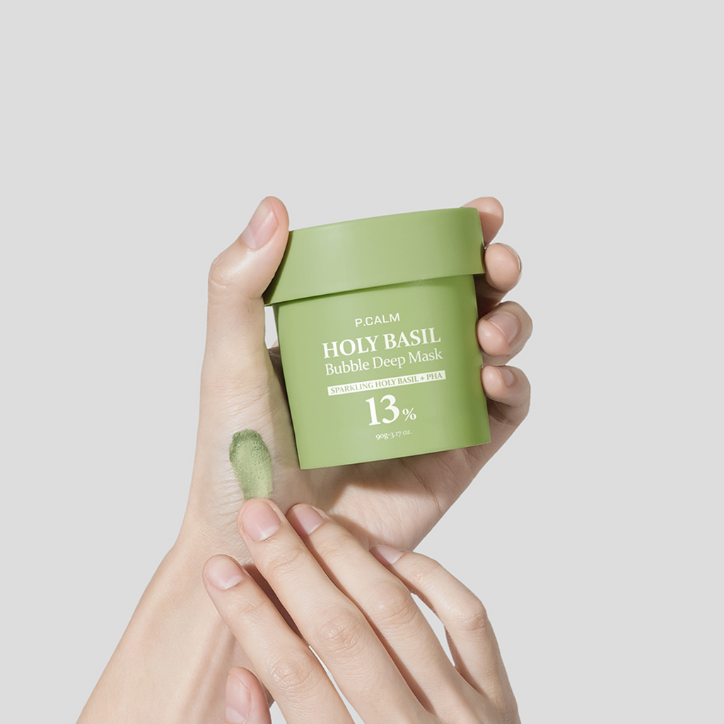 P.CALM Holy Basil Bubble Deep Cleansing Mask 90g