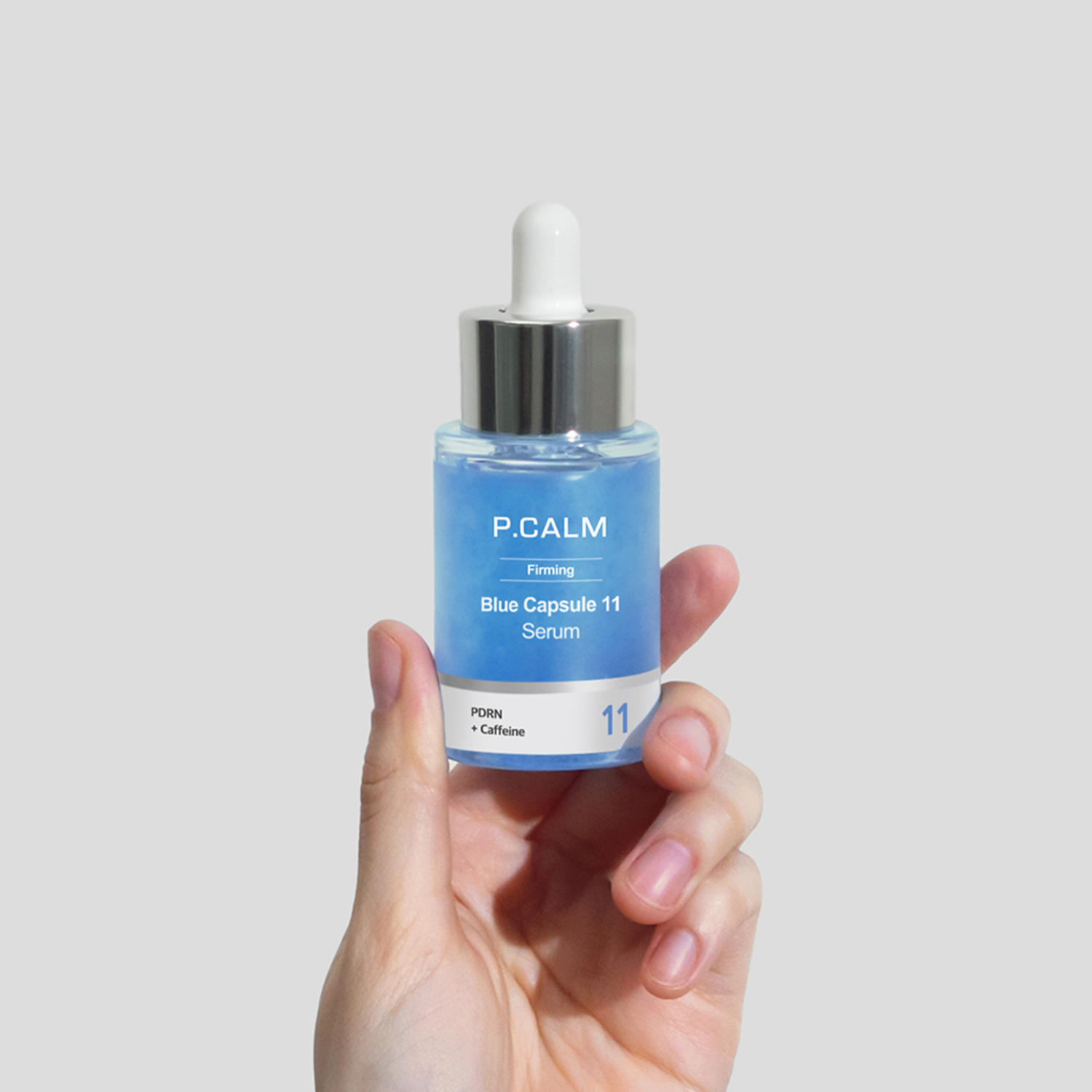 P.CALM PDRN and Caffeine Blue Capsule 11 Serum, 30ml