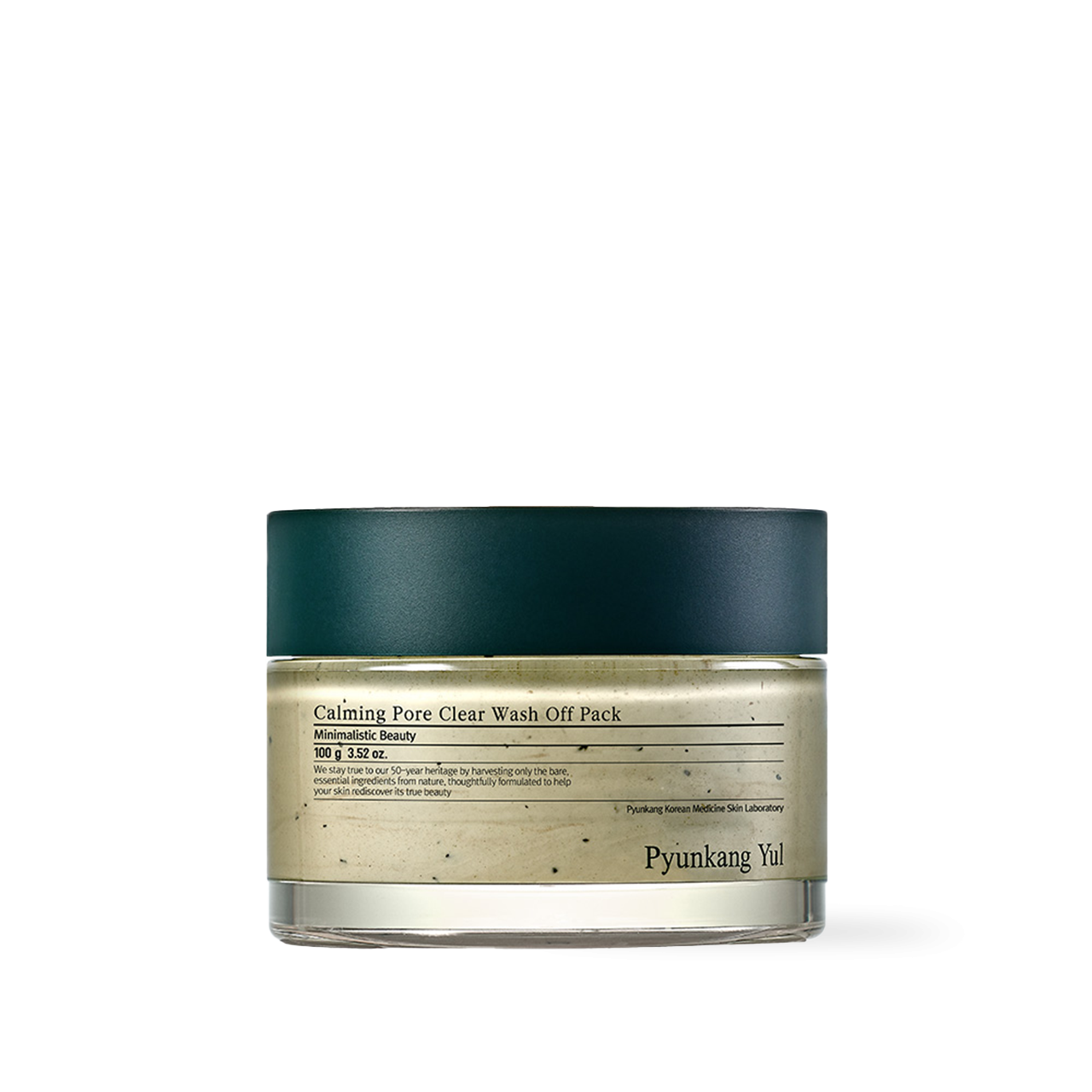 Pyunkang Yul Calming Pore Clear Wash-Off Pack 100g – Soothing Clay Mask for Deep Pore Purification and Hydrating Skin Balance