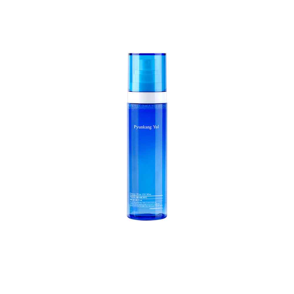 Pyunkang Yul Deep Blue Oil Mist 100ml – Hydrating Dual-Layer Facial Mist with Deep Ocean Water and Marine Algae Extracts