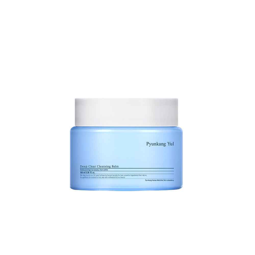 Pyunkang Yul Deep Clear Cleansing Balm 100ml - Hydrating, Gentle Makeup Remover with Green Tea Seed Oil and Rice Bran Oil